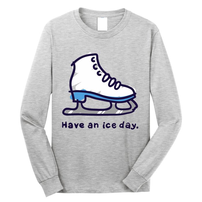 Gifts For Girls Ice Skater Long Sleeve Shirt