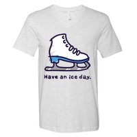 Gifts For Girls Ice Skater V-Neck T-Shirt