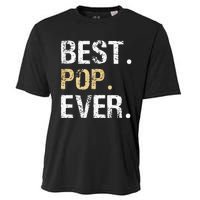 Gift From Granddaughter Grandson Grandkids Best Pop Ever Cooling Performance Crew T-Shirt