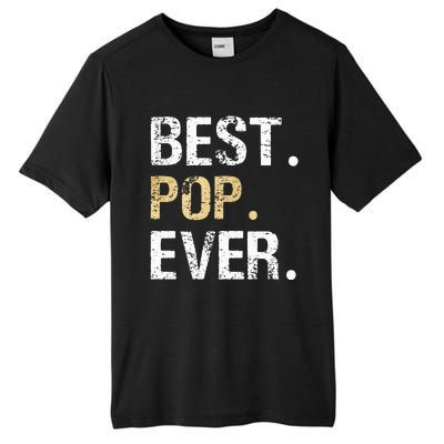 Gift From Granddaughter Grandson Grandkids Best Pop Ever Tall Fusion ChromaSoft Performance T-Shirt