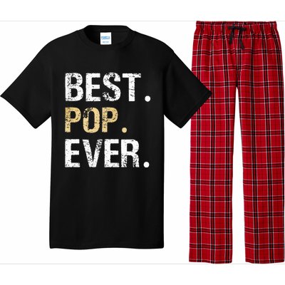 Gift From Granddaughter Grandson Grandkids Best Pop Ever Pajama Set