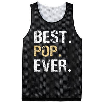 Gift From Granddaughter Grandson Grandkids Best Pop Ever Mesh Reversible Basketball Jersey Tank