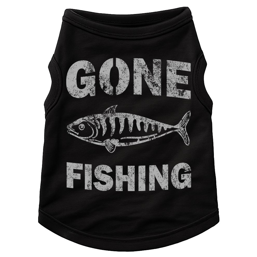 Gone Fishing Doggie Tank