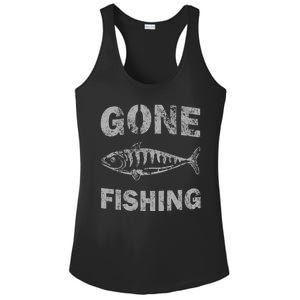 Gone Fishing Ladies PosiCharge Competitor Racerback Tank