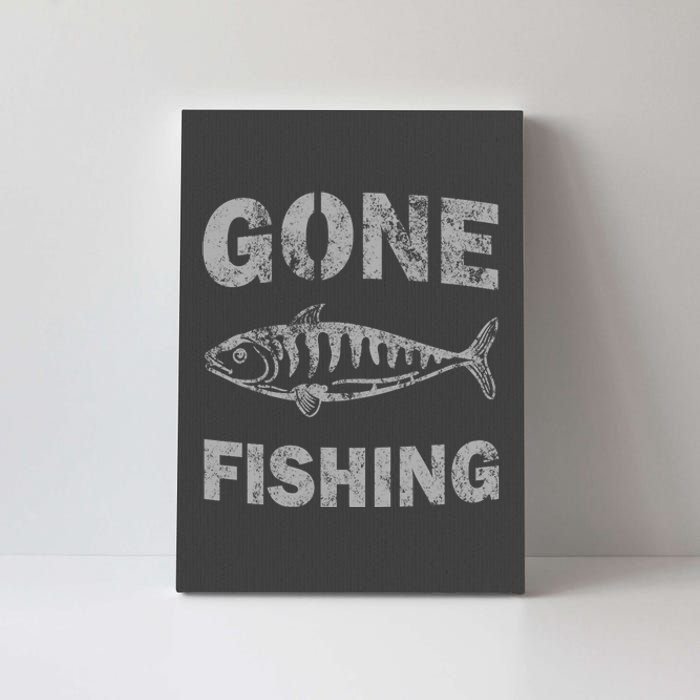 Gone Fishing Canvas