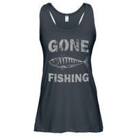 Gone Fishing Ladies Essential Flowy Tank