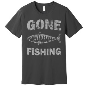 Gone Fishing Premium T-Shirt