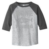 Gone Fishing Toddler Fine Jersey T-Shirt