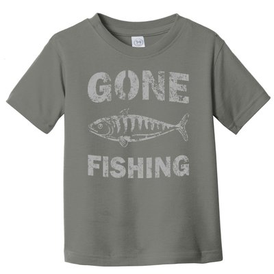 Gone Fishing Toddler T-Shirt