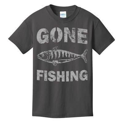 Gone Fishing Kids T-Shirt