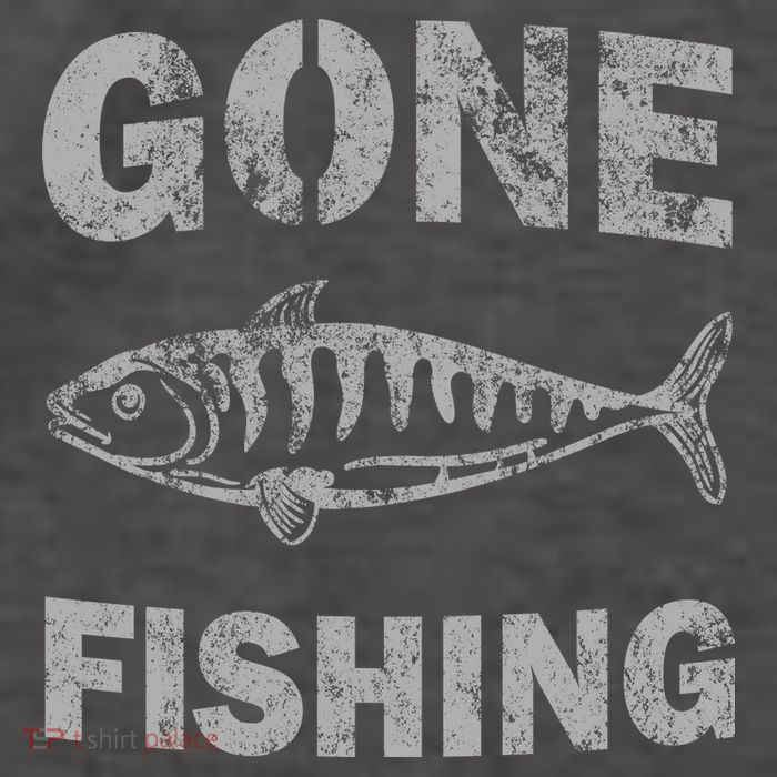 Gone Fishing Vector Backpack