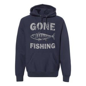 Gone Fishing Premium Hoodie