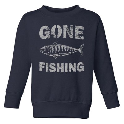 Gone Fishing Toddler Sweatshirt