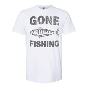 Gone Fishing Softstyle CVC T-Shirt