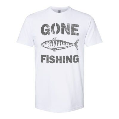 Gone Fishing Softstyle® CVC T-Shirt