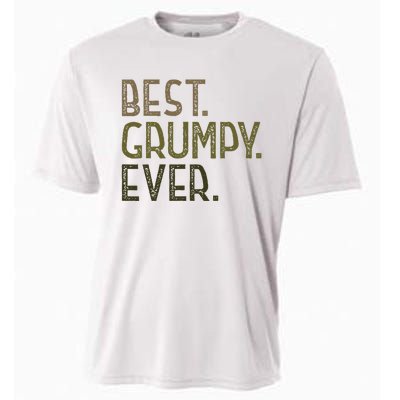 Grumpy From Grandchildrenbest Grumpy Ever Cooling Performance Crew T-Shirt