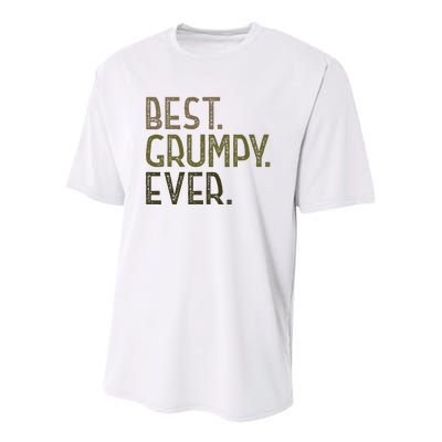 Grumpy From Grandchildrenbest Grumpy Ever Youth Performance Sprint T-Shirt