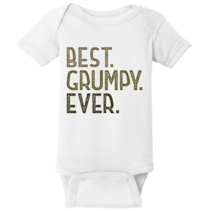 Grumpy From Grandchildrenbest Grumpy Ever Baby Bodysuit