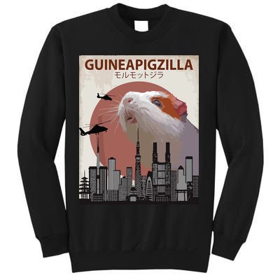 Guineapigzilla Funny Guinea Pig Gift Sweatshirt