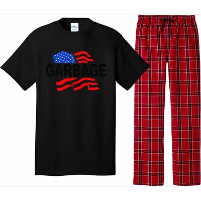 Garbage Funny Garbage Funny America Flag Pajama Set