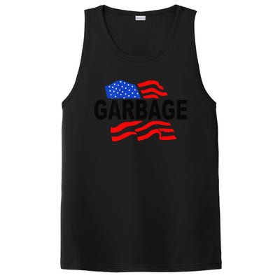 Garbage Funny Garbage Funny America Flag PosiCharge Competitor Tank