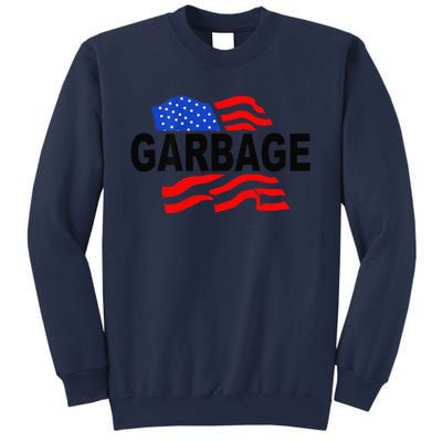 Garbage Funny Garbage Funny America Flag Sweatshirt