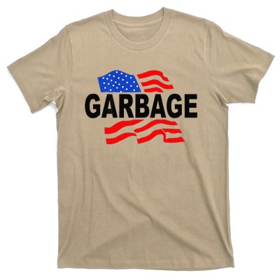 Garbage Funny Garbage Funny America Flag T-Shirt