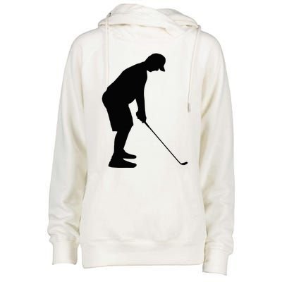 GolfAHolic Funny Golf Golf Lover Outfit Gifts Womens Funnel Neck Pullover Hood