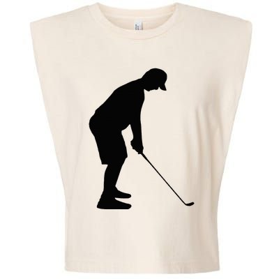 GolfAHolic Funny Golf Golf Lover Outfit Gifts Garment-Dyed Women's Muscle Tee