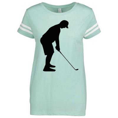 GolfAHolic Funny Golf Golf Lover Outfit Gifts Enza Ladies Jersey Football T-Shirt