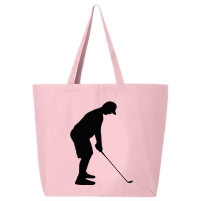 GolfAHolic Funny Golf Golf Lover Outfit Gifts 25L Jumbo Tote