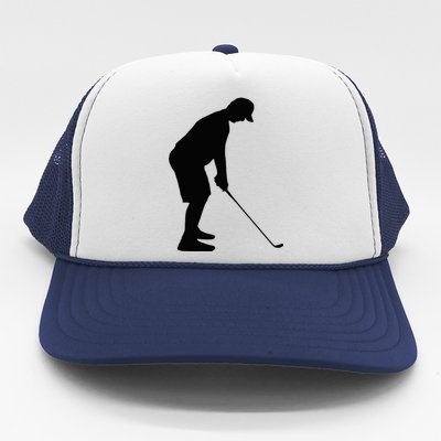 GolfAHolic Funny Golf Golf Lover Outfit Gifts Trucker Hat