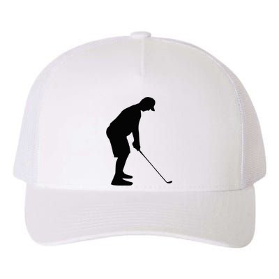 GolfAHolic Funny Golf Golf Lover Outfit Gifts Yupoong Adult 5-Panel Trucker Hat