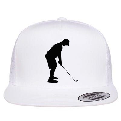 GolfAHolic Funny Golf Golf Lover Outfit Gifts Flat Bill Trucker Hat