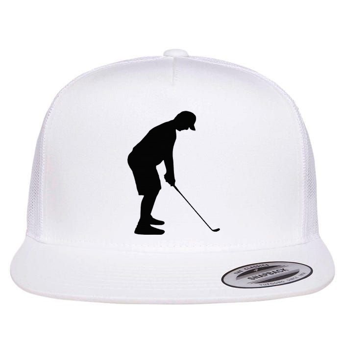 GolfAHolic Funny Golf Golf Lover Outfit Gifts Flat Bill Trucker Hat