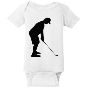 GolfAHolic Funny Golf Golf Lover Outfit Gifts Baby Bodysuit