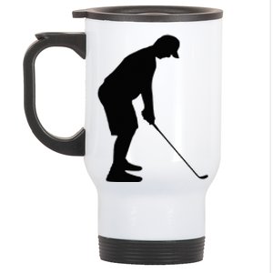 GolfAHolic Funny Golf Golf Lover Outfit Gifts Stainless Steel Travel Mug