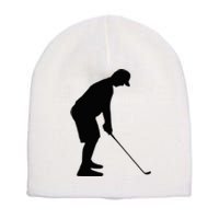 GolfAHolic Funny Golf Golf Lover Outfit Gifts Short Acrylic Beanie