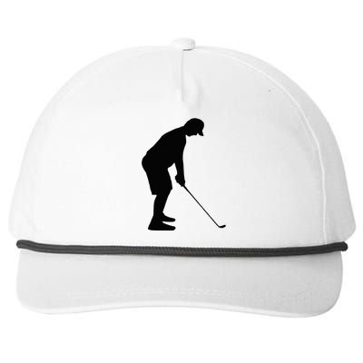 GolfAHolic Funny Golf Golf Lover Outfit Gifts Snapback Five-Panel Rope Hat