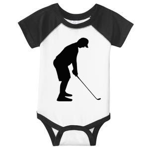 GolfAHolic Funny Golf Golf Lover Outfit Gifts Infant Baby Jersey Bodysuit