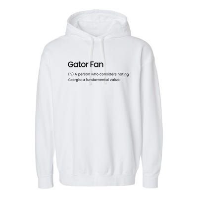 Gator Fan Garment-Dyed Fleece Hoodie