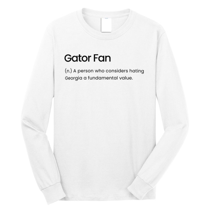 Gator Fan Long Sleeve Shirt