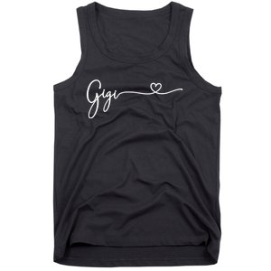 Gigi For Grandma Women Christmas Mother's Day Birthday Gift Tank Top