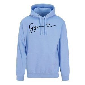 Gigi For Grandma Women Christmas Mother's Day Birthday Gift Unisex Surf Hoodie