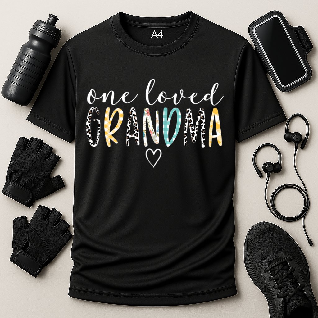 Grandma Funny Gift One Loved Grandma MotherS Day Gift Cooling Performance Crew T-Shirt