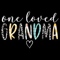 Grandma Funny Gift One Loved Grandma MotherS Day Gift Cooling Performance Crew T-Shirt