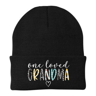 Grandma Funny Gift One Loved Grandma MotherS Day Gift Beanie