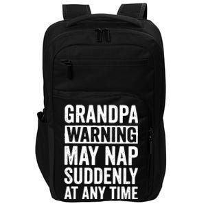 Grandpa Funny Impact Tech Backpack