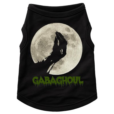Gabaghoul Funny Hand Moon Halloween Doggie Tank