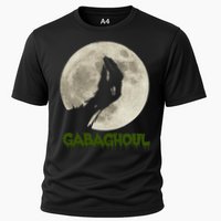 Gabaghoul Funny Hand Moon Halloween Cooling Performance Crew T-Shirt